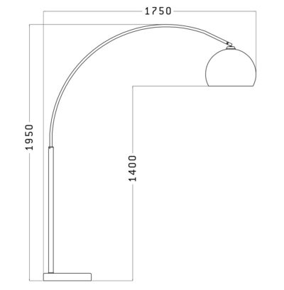 Pied de lampe abat-jour abat-jour en marbre orange