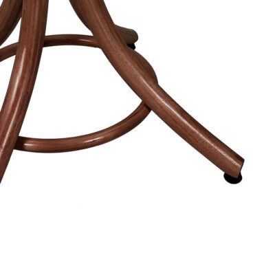 Porte-manteaux en bois verni Marron sur pied Style Thonet avec support pour parapluies – Image 5